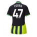 Maillot de foot Manchester City Phil Foden #47 Extérieur vêtements Femmes 2024-25 Manches Courtes